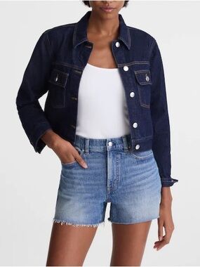 Madewell The Perfect Vintage Jean Short - Size 32 - High Rise Denim Short